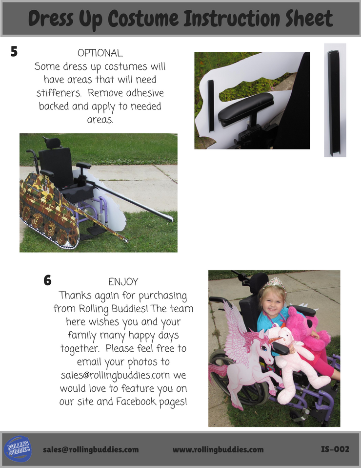 Hexi the Heli Wheelchair Costume Child's