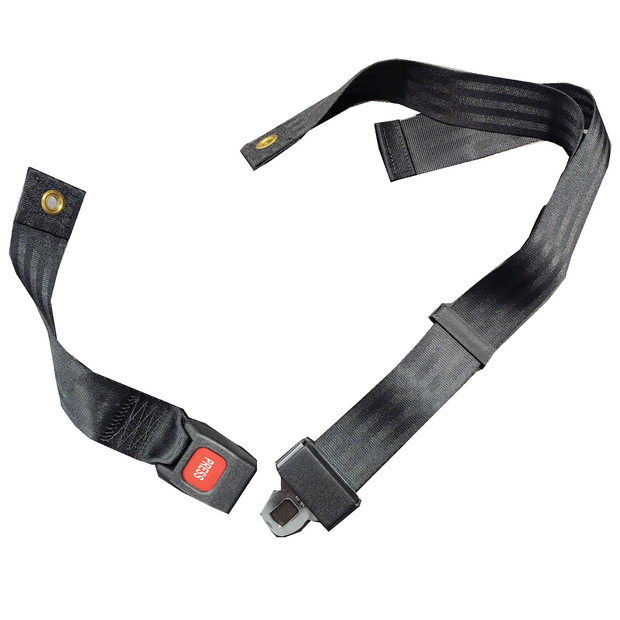 Wheelchair Seat Belt up to 48" Auto Style Metal Buckle