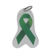 Cerebral Palsy Awareness Ribbon Keychain