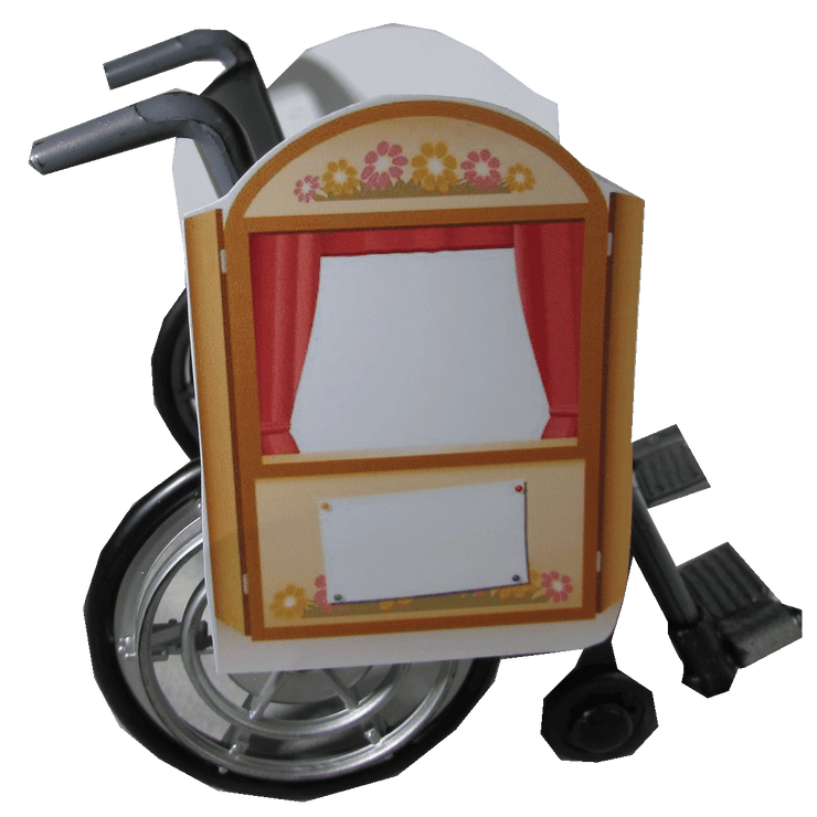 Puppet Show Wheelchair Costume Child's