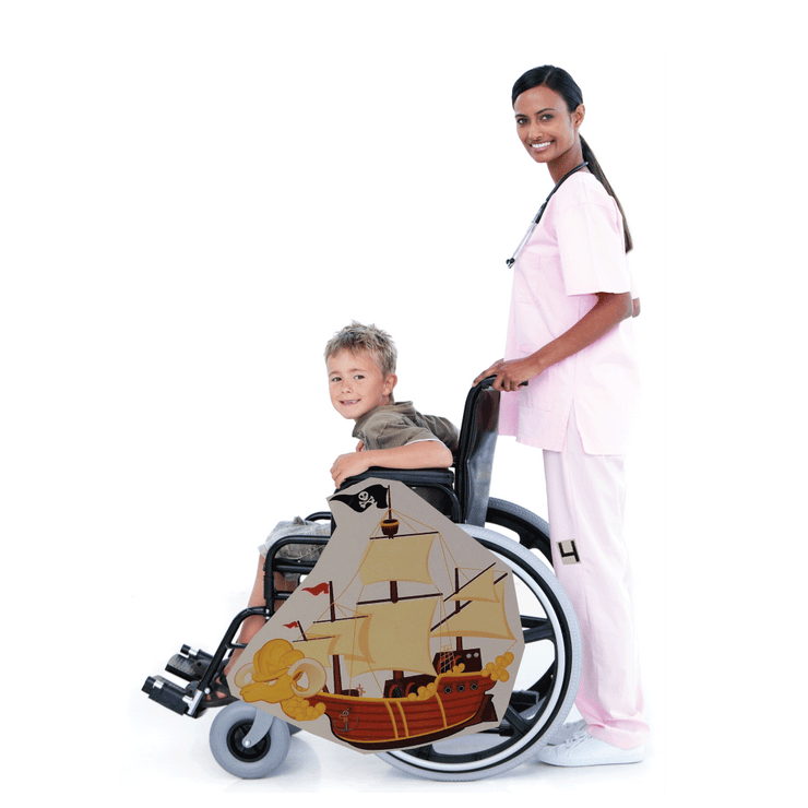 Ram Pirate Ship Wheelchair Costume Child's