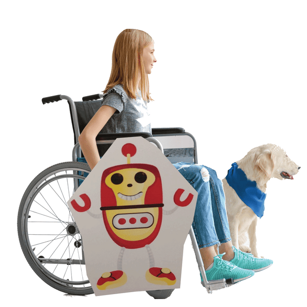 Giggles the Robot Wheelchair Costume Child's