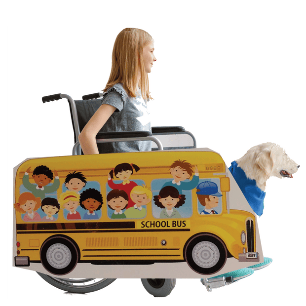 School Bus Wheelchair Costume Child's