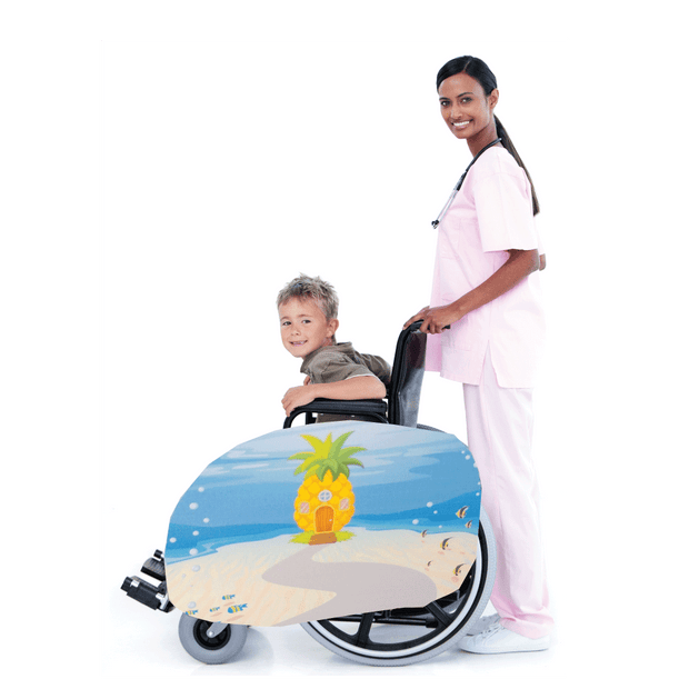 Spongebob Pineapple House Lookalike Wheelchair Costume Child's