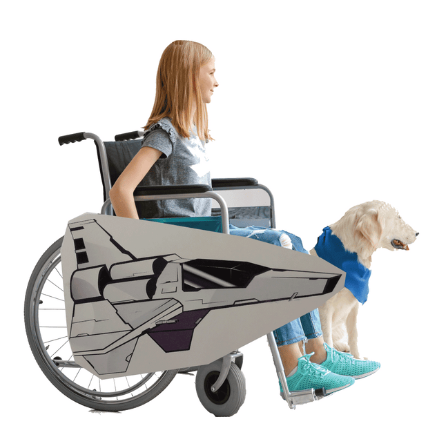OS Space Fighter Wheelchair Costume Child's