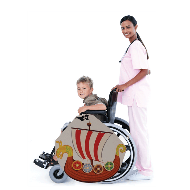Sea Lion Pirate Ship Wheelchair Costume Child's