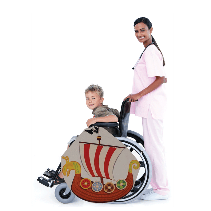 Sea Lion Pirate Ship Wheelchair Costume Child's