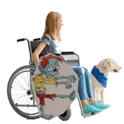 Zombie Mummy 2 Wheelchair Costume Child's