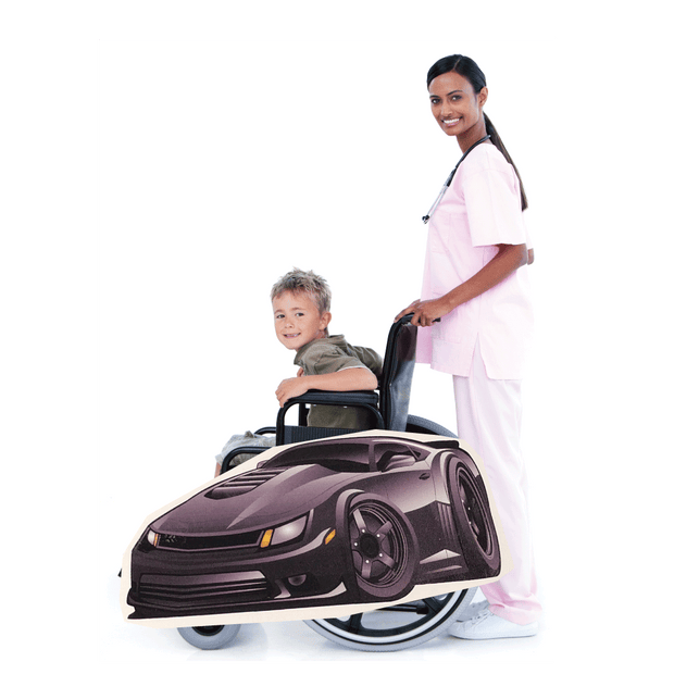 Muscle Car (Batman Car Look Alike) Wheelchair Costume Child's