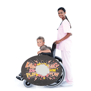 Super Fight ZOOM BOOM Wheelchair Costume Child's