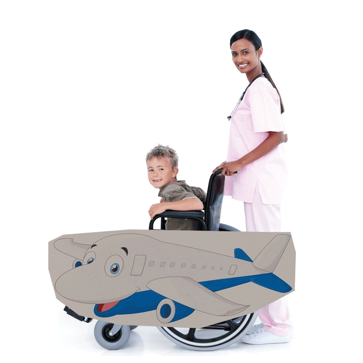 Jet the Airplane Wheelchair Costume Child's