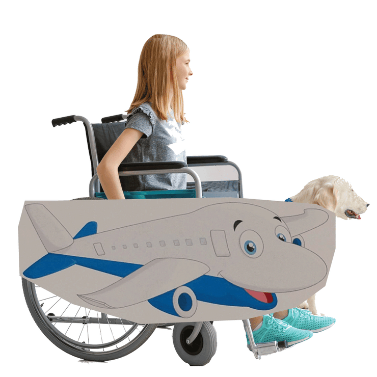 Jet the Airplane Wheelchair Costume Child's